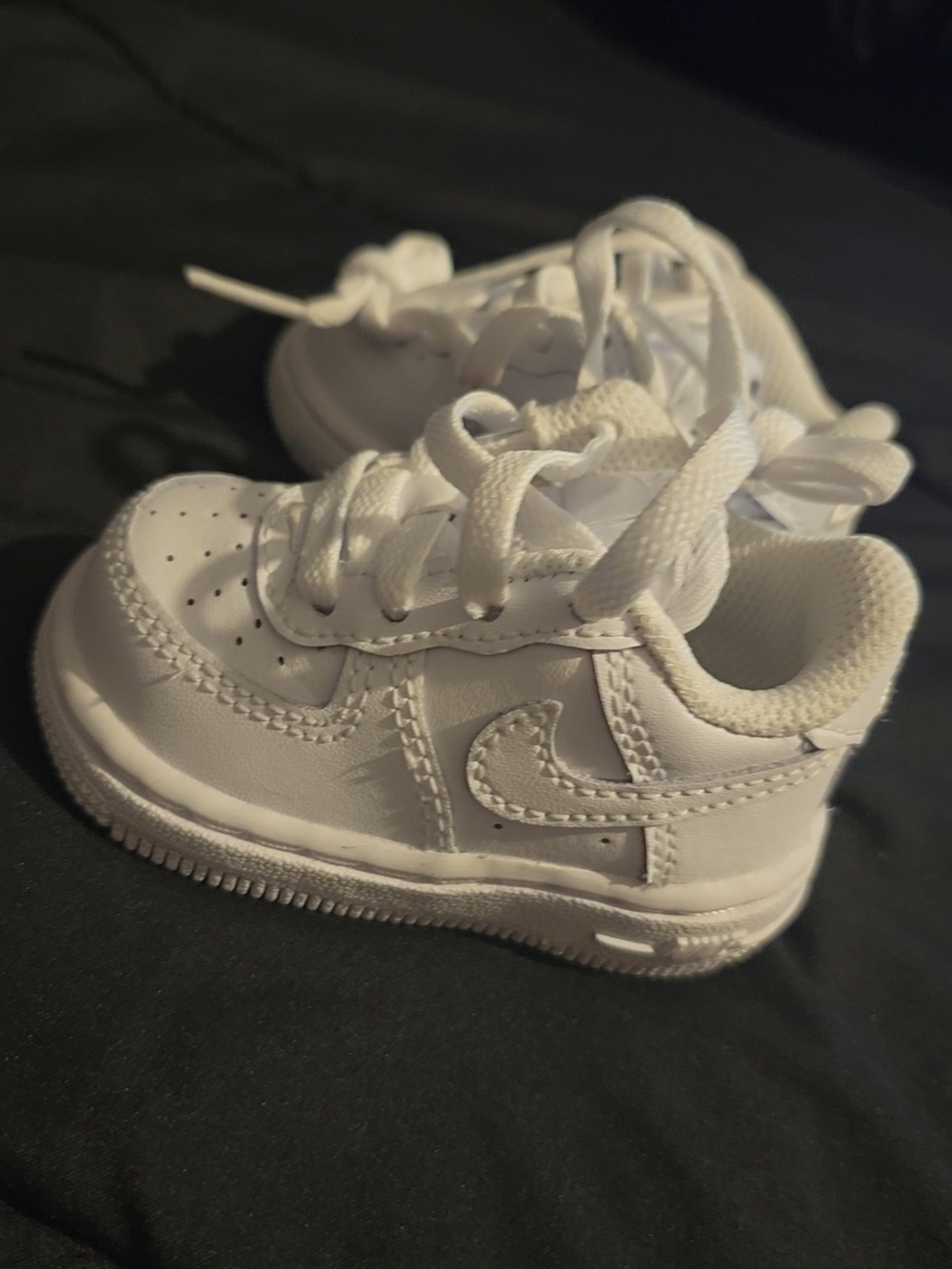 Nike Kids White Low-Top Sneakers